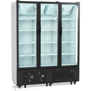 Glasdeur koelkast Tefcold 3 deurs